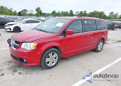 2013 Dodge Grand Caravan Crew from USA, damaged, VIN 2C4RDGDG5DR542587